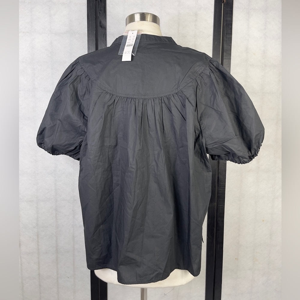 J. Crew Charcoal Button-Up Blouse - Picture 3 of 11